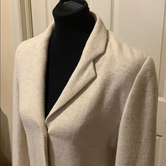 Angora blend sweater blazer - Picture 2 of 9